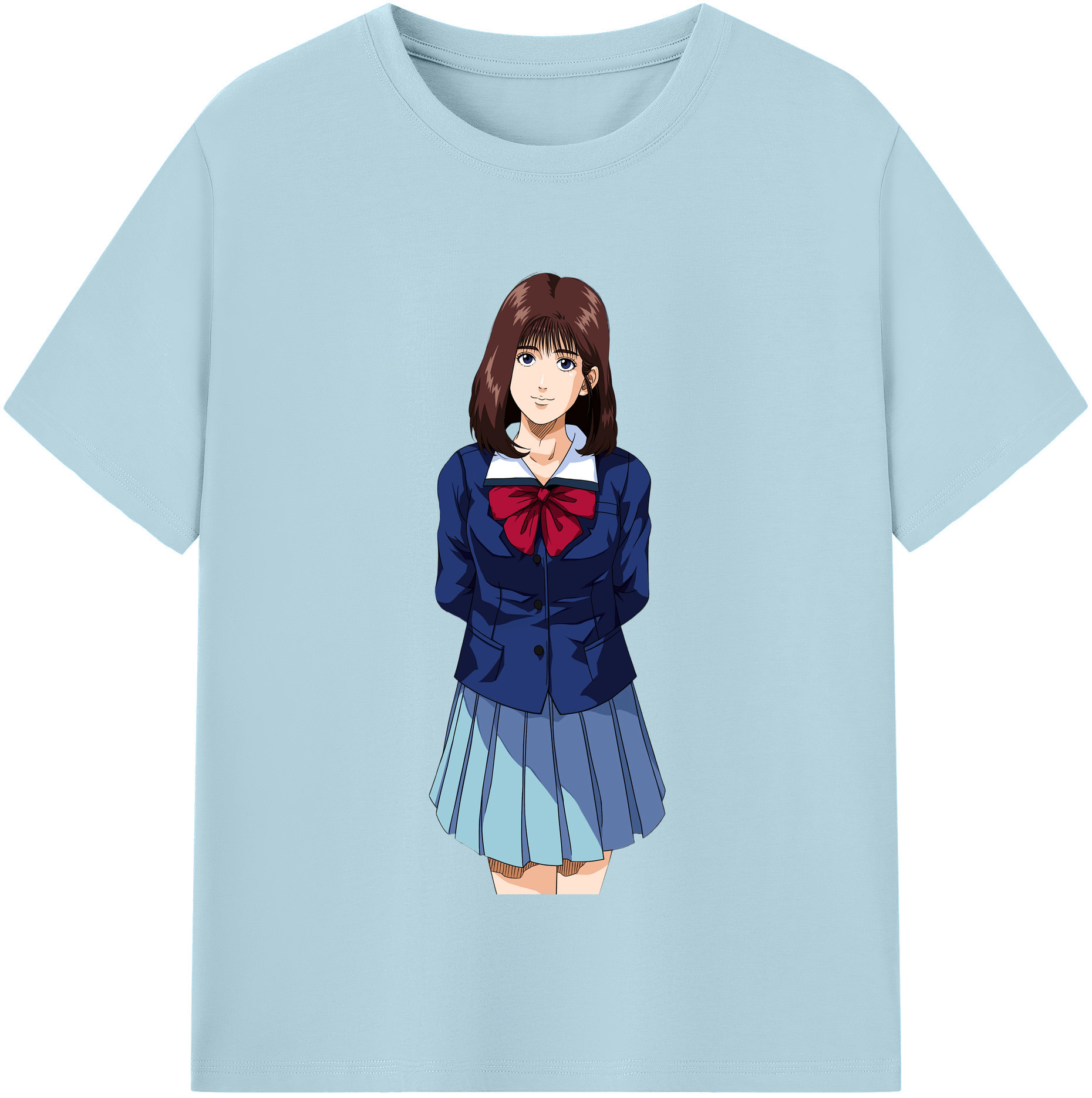 SLAM DUNK／スラムダンク 綿100％半袖Tシャツ（フロントプリント）